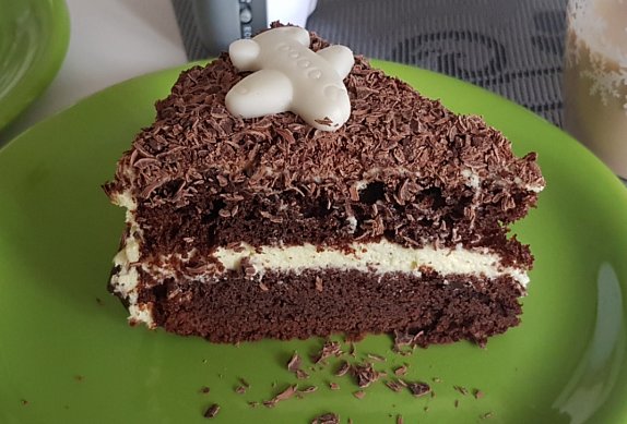 Čokoládový dort podle italského receptu (poctivá porce čokolády)