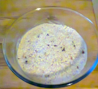 Žabí očka, varianta ořechová