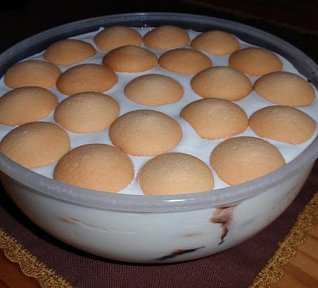 Rychlý smetanovo-čokoládový dezert