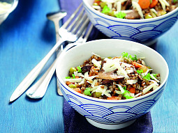 Pohankové rizoto s houbami