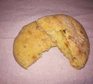 Měkké škvarkové placky pro lenochy - zadělávané v pekárně