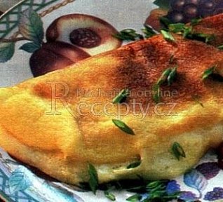 Omeleta s hermelínem
