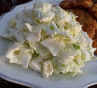 Ledový salát jako příloha