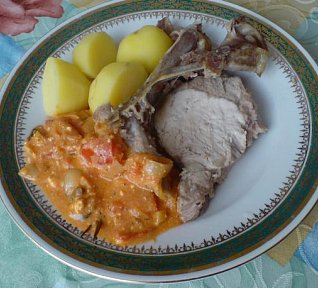 Vepřová žebírka Balkán