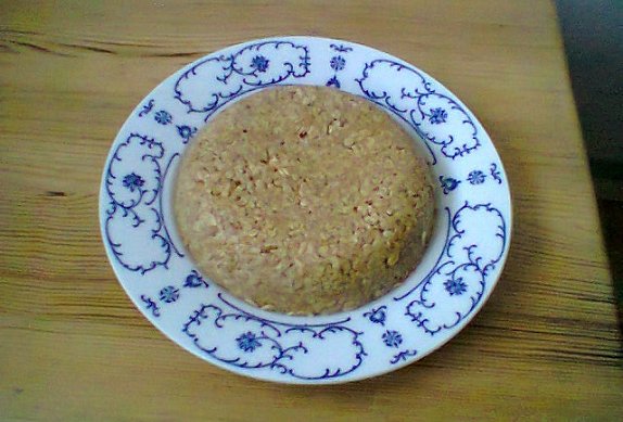 Ovesný koláček cestovní, základní recept