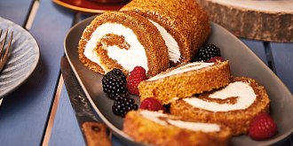 Hrnková dýňová roláda