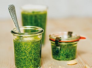 Špenátové pesto Špenátové pesto