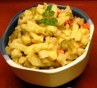 Bramborový salát s olejem