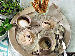 Kávové gelato