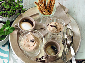 Kávové gelato