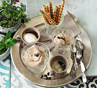 Kávové gelato