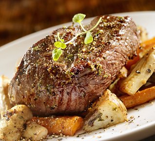 Hovězí karabáček na světlém pivu