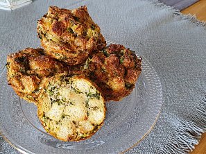 Jarní nádivkové muffiny