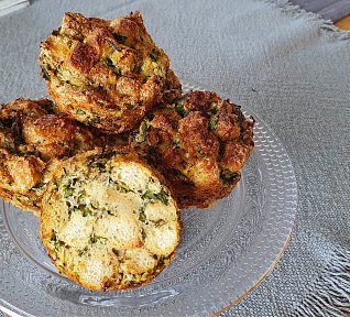 Jarní nádivkové muffiny