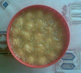 Nepečený dort z jablek