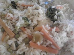 Vegetariánská rýže