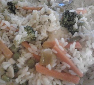 Vegetariánská rýže