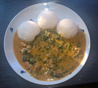 Kuřecí kari s kokosovým mlékem