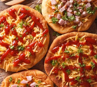 Jednohubky z langošů