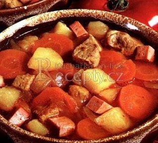 Katalánská polévka Katalánská polévka