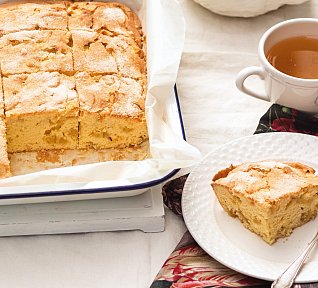 Francouzský jablkový koláč