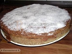 Čokoládovo-kokosový dort