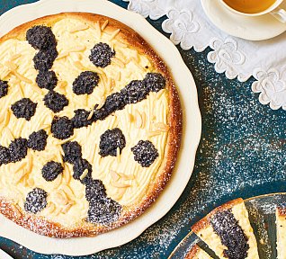 Merhované koláče s tvarohem a mákem