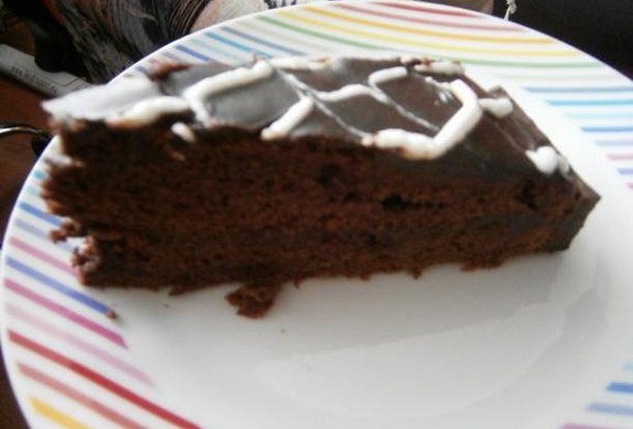 Božský čokoládový dort