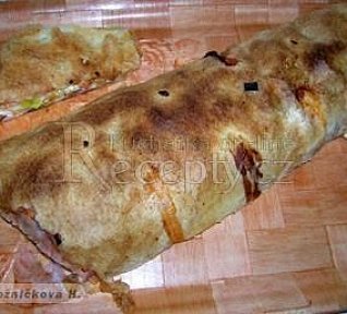 Závin z listového těsta na slano Závin z listového těsta na slano