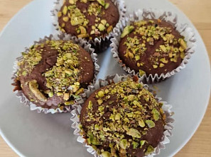 Pistaciové muffinky (méně sladké) 1 muff 2 VJ
