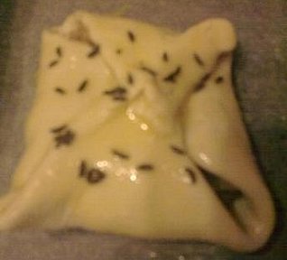 Masové taštičky z listového těsta