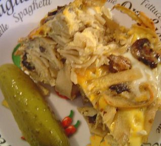 Těstoviny se žampiony