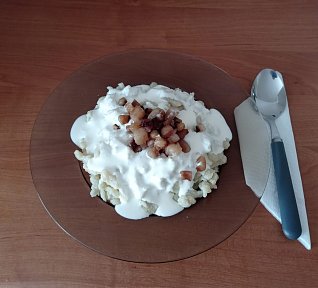 Brynzové halušky Brynzové halušky