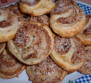 Křupaví ořechoví šnečci