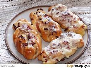 Slaninovosýrové houstičky Slaninovosýrové houstičky