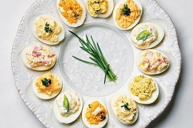 Plněná vejce - ideální zpracování vařených vajíček