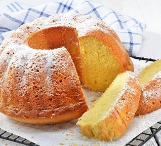 Vanilková bábovka z tvarohu