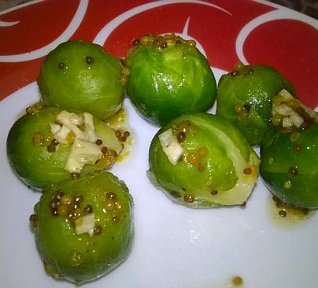 Hořčičné kapustičky