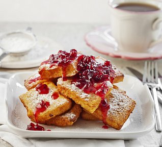 Dezert na způsob francouzského toastu