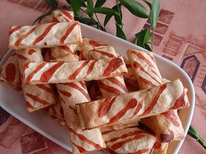 Listové tyčinky na sladko