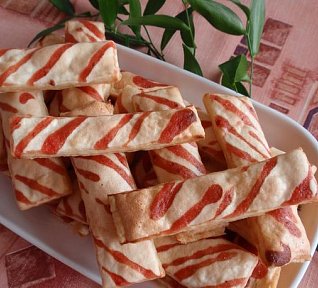 Listové tyčinky na sladko