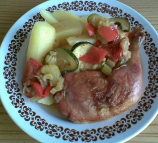 Zeleninová stehýnka - zdravě a chutně