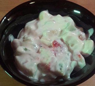 Lehký ovocný salát