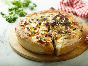 Domácí francouzský quiche