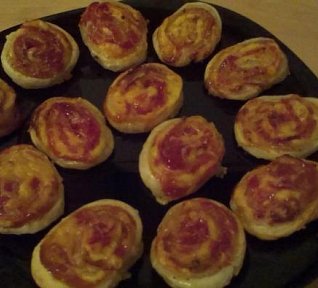 Pizza šneky Pizza šneky