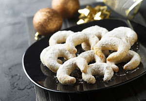 Vanilkové rohlíčky