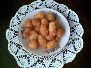 Sýrové nočky sypané paprikou