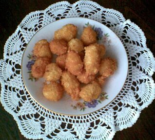 Sýrové nočky sypané paprikou