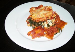 Špenátové lasagne