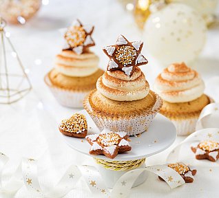 Skořicové cupcakes